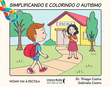 Capa do livro Simplificando e colorindo o autismo, Livro de Colorir